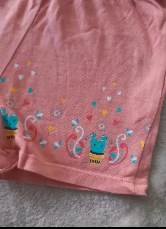 Combishort rosa para niña – In Extenso – 12 meses – photo 4